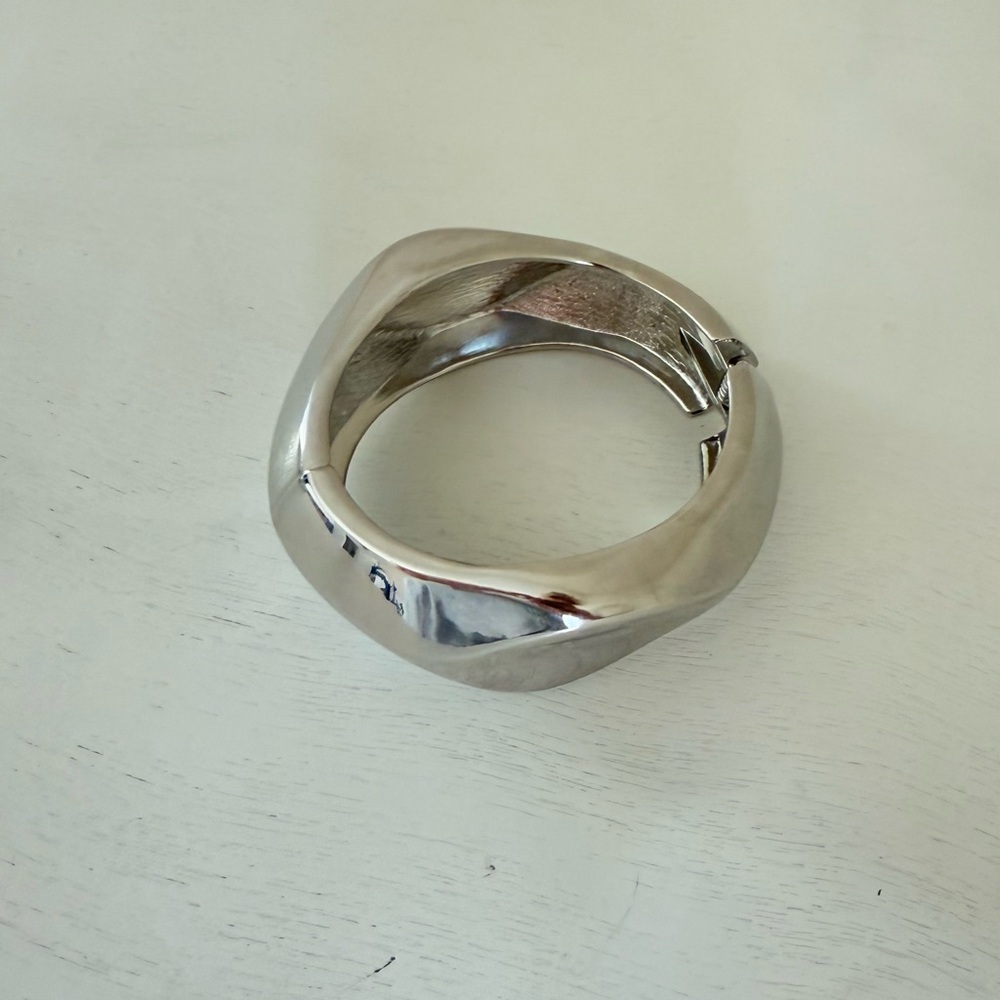 Silver Chunky Bracelet